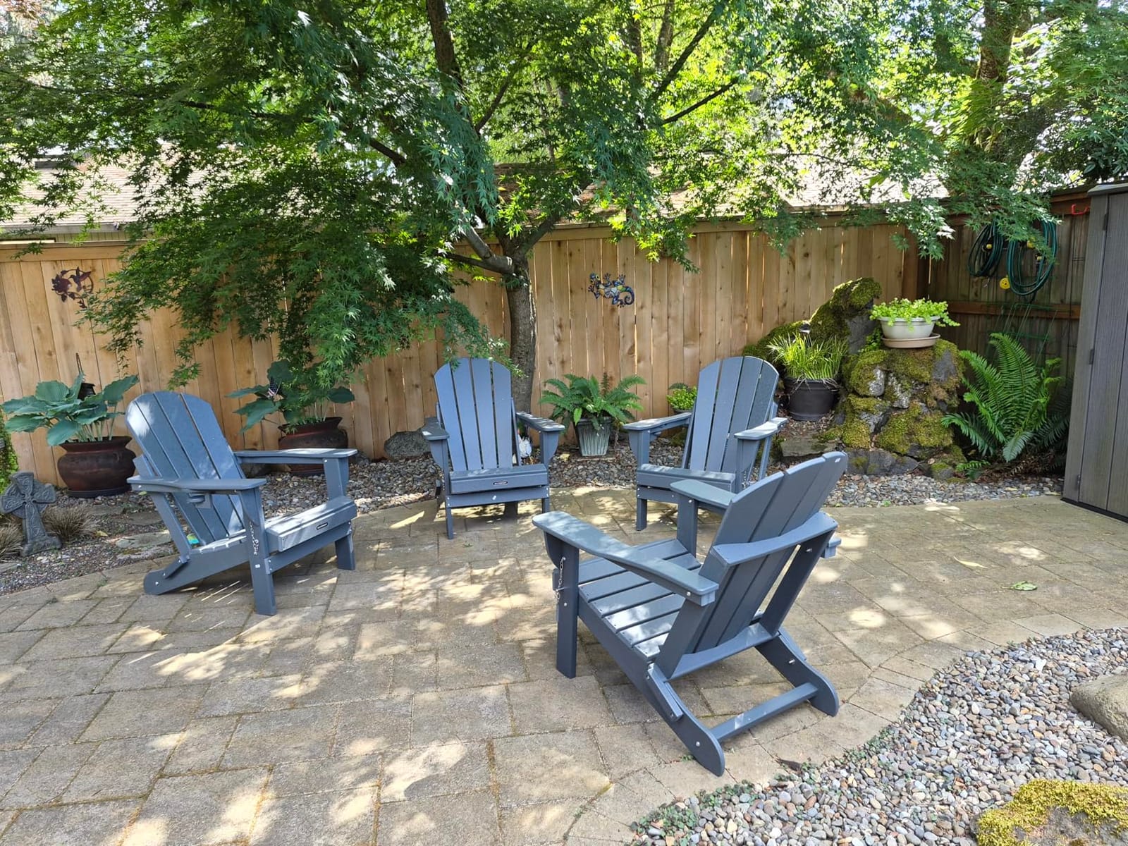 Folding Adirondack, Black customer photo 2