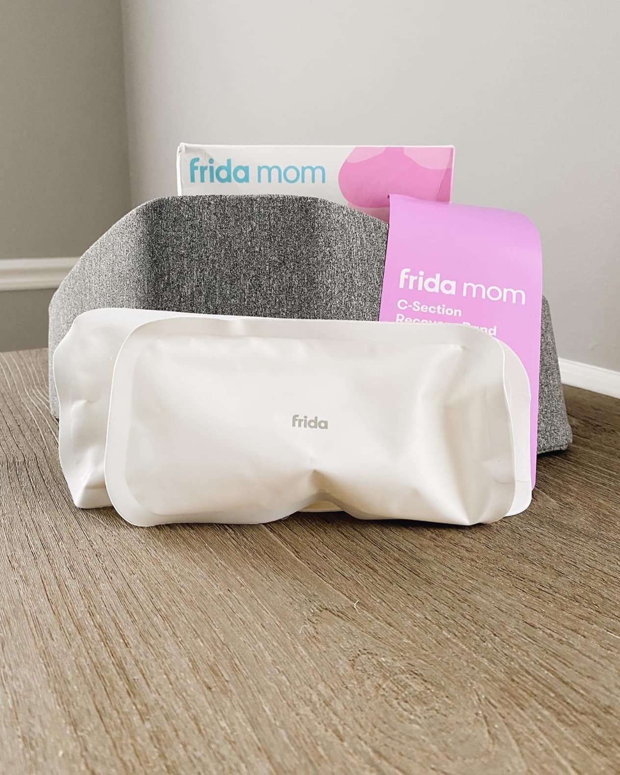 Frida Mom C-Section Hot & Cold Therapy Belly Binder, C-Section Recovery Must Have Belly Band, Incision Protector, for Post-Op & Swelling, Postpartum Essentials, After Birth Brace, Abdominal Binder customer photo 1