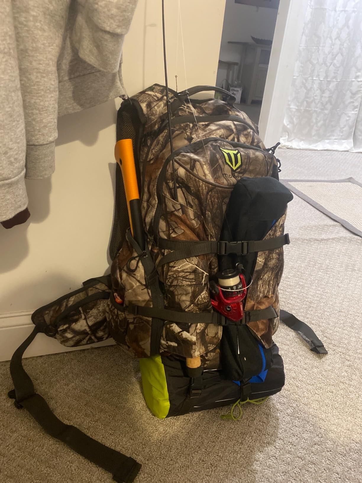 TIDEWE Hunting Backpack for Men, 40L Camo Hunting Pack for Deer Hunting customer photo 2