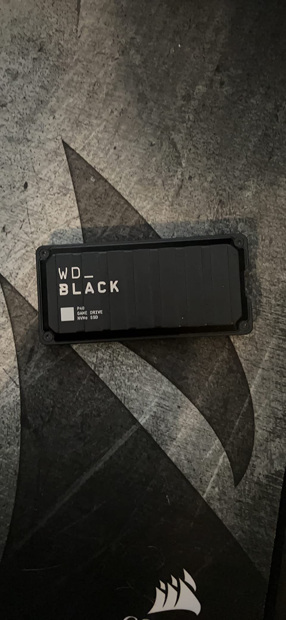 Western Digital 1TB P40 Game Drive SSD - Up to 2,000MB/s, RGB Lighting, Portable External Solid State Drive, Compatible with Playstation, Xbox, PC, & Mac - WDBAWY0010BBK-WESN customer photo 1
