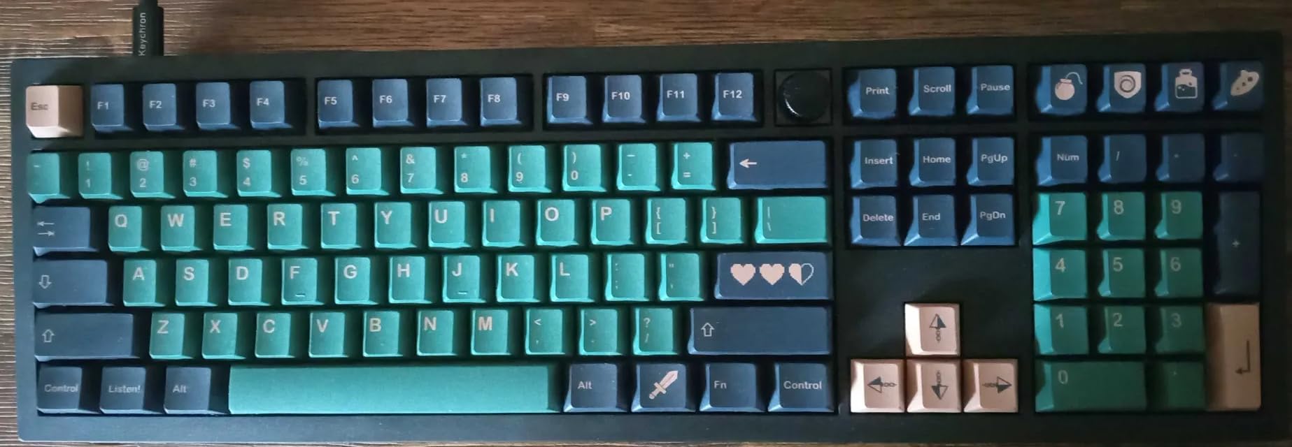 Keychron V6 Wired Custom Mechanical Keyboard Knob Version, Full-size QMK/VIA Programmable Macro with Hot-swappable Keychron K Pro Brown Switch Compatible with Mac Windows Linux Black (Non-Transparent) customer photo 2