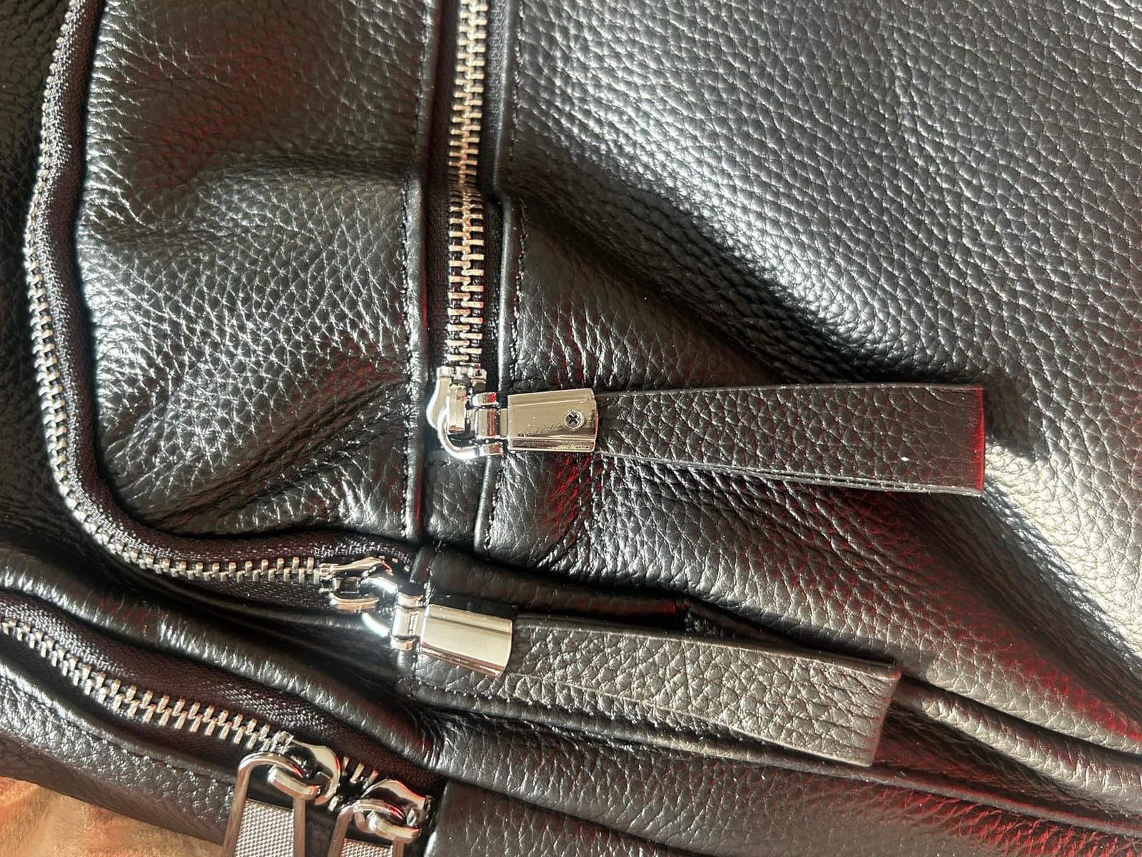 Genuine Leather Backpack Purse for Women, Black | Real Soft Leather, Fashion Designer, Convertible, Ladies Shoulder Bag customer photo 2