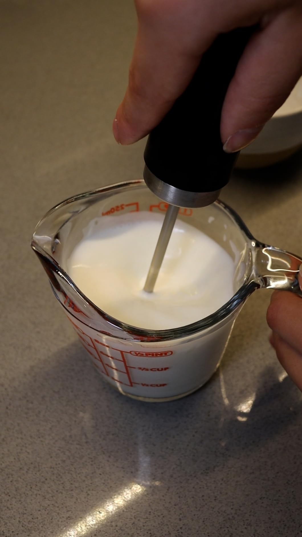Subminimal NanoFoamer Lithium Performance Milk Foamer | USB-C Rechargeable, IP4 Waterproof, Dual-Speed, Stainless Steel | Premium Microfoamed Milk in 30 Seconds, Barista-Style Coffee Drinks at Home customer photo 2