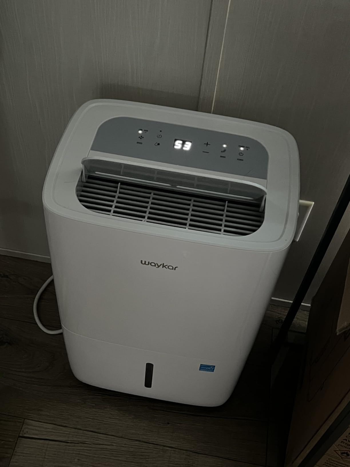 Waykar 150 Pint 7,000 Sq.Ft Dehumidifier for Basement & Home, Large Room, Smart Compressor Dehumidifier with Drain Hose & Tank for Commercial, 30%-80% Humidity Control, 90° Auto Swing, Auto Defrost customer photo 1