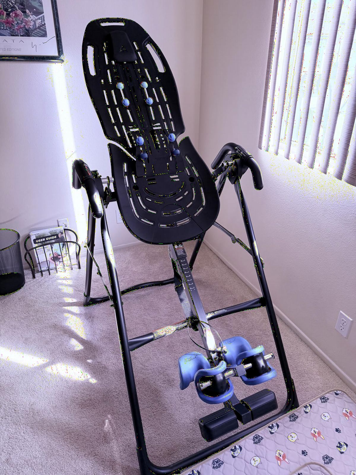 TEETER EP-560 Inversion Table w/Accessories for Back Pain Relief - FDA - Registered, UL Safety Certified, 300 lb Capacity, Designed & Patented in USA customer photo 2