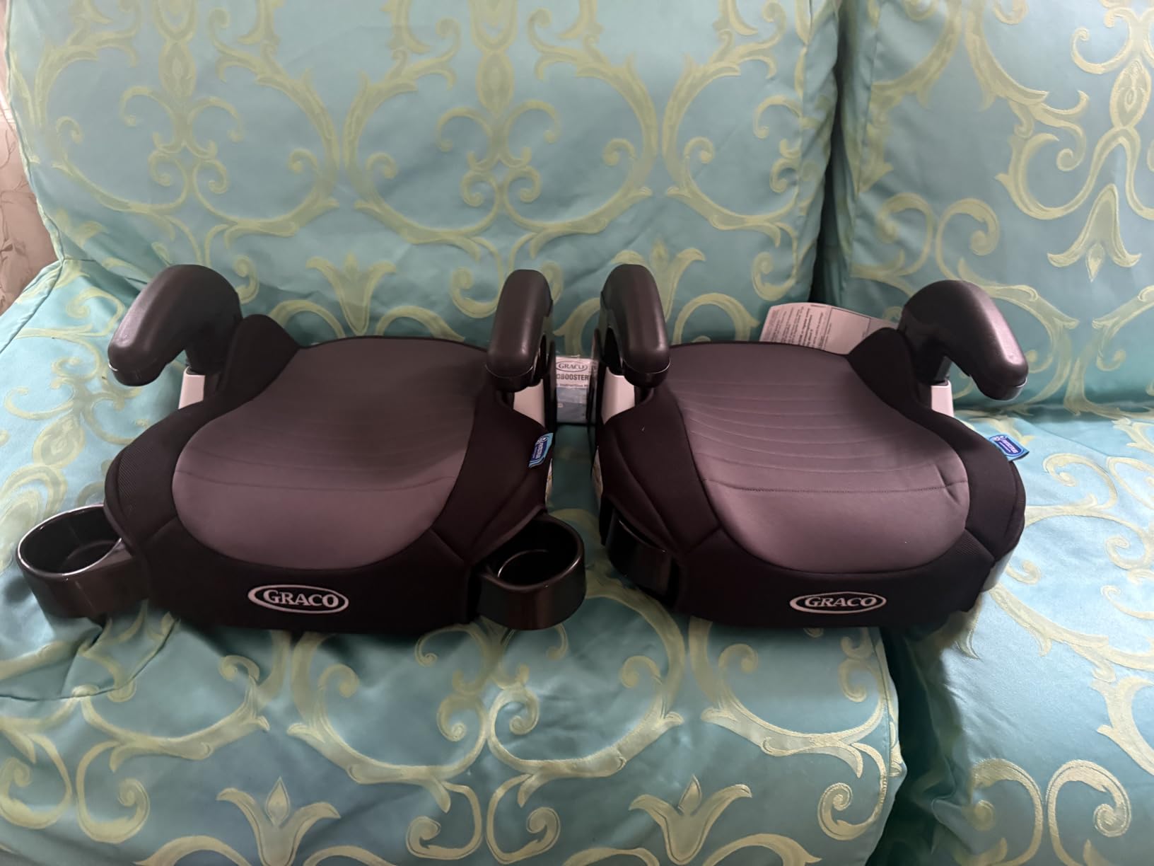 Graco TurboBooster 2.0 Backless Booster Car Seat, Trisha, Travel Booster Seat for Children Ages 4-10, Weight 40-100 Pounds and Height up to 57 Inches customer photo 1
