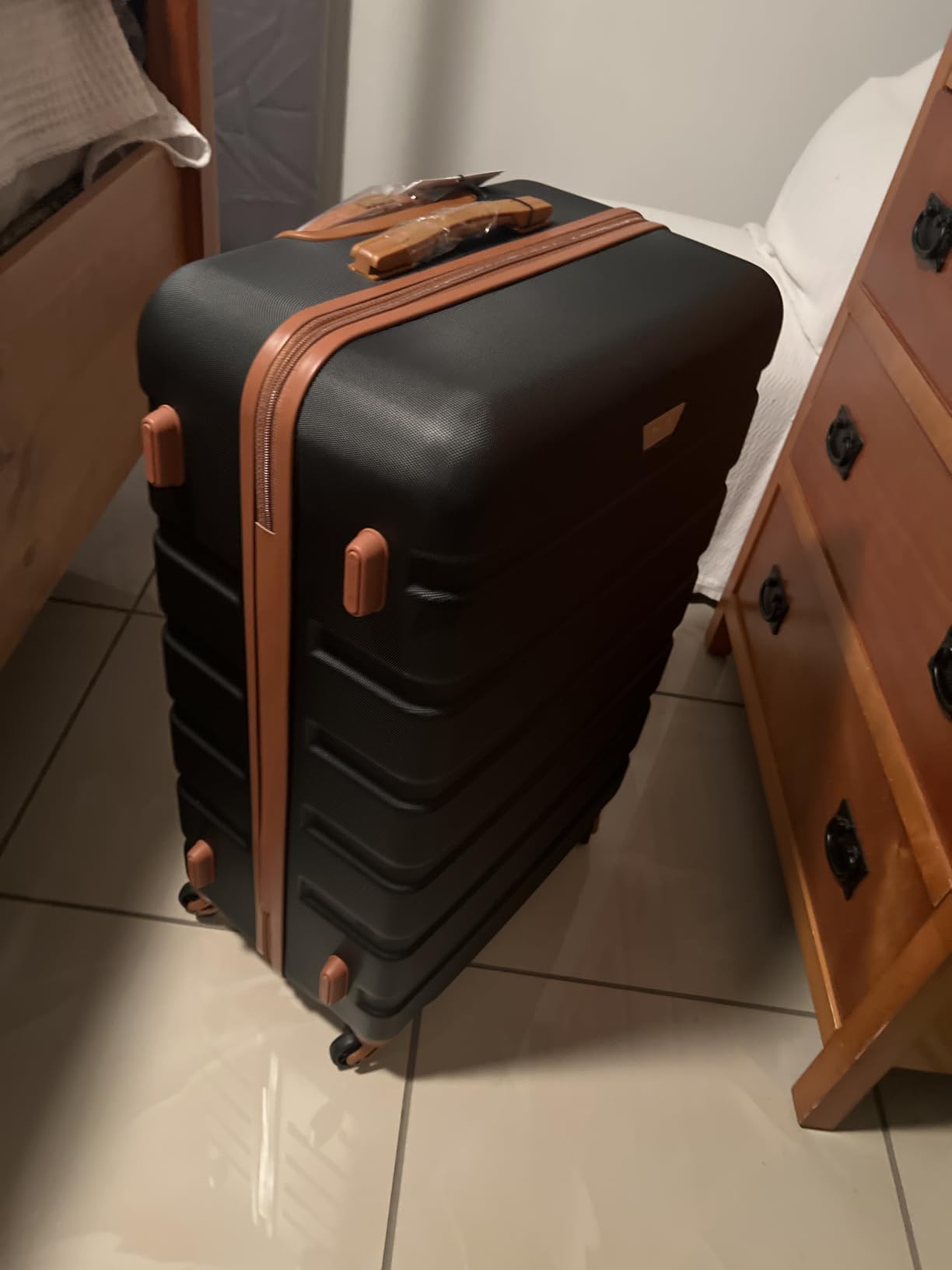 Coolife Luggage 3 Piece Set Suitcase Spinner Hardshell Lightweight TSA Lock customer photo 1