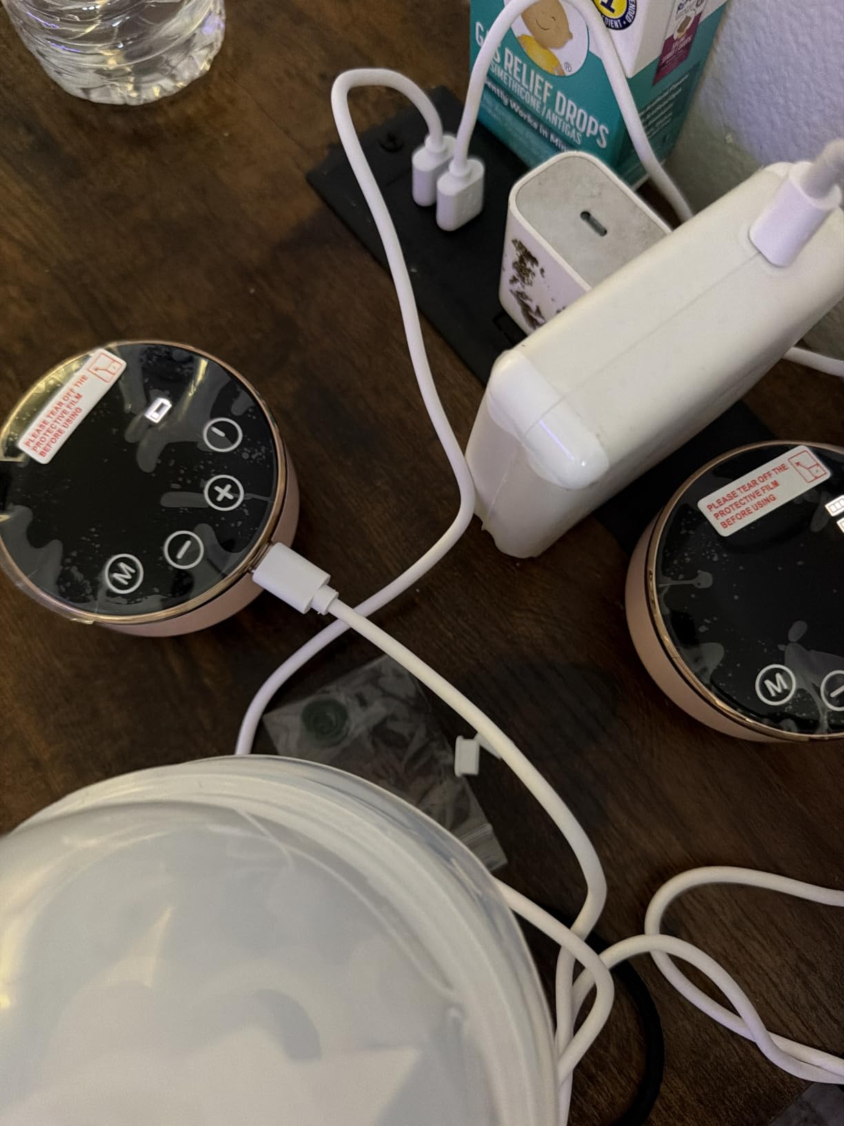 NaNaLazy Wearable Breast Pump Hands Free of Longer Battery Life & LED Display, Portable Electric Breast Pump with 3 Modes & 9 Levels & Low Noise, 24 mm Flange, 2 Pcs Pink customer photo 1