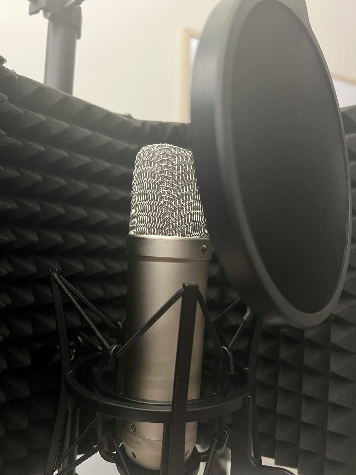 RØDE NT1 5th Gen Large-Diaphragm Studio Condenser Microphone - XLR & USB Outputs - Shock Mount & Pop Filter Included - Music Production, Vocal Recording, Podcasting customer photo 1