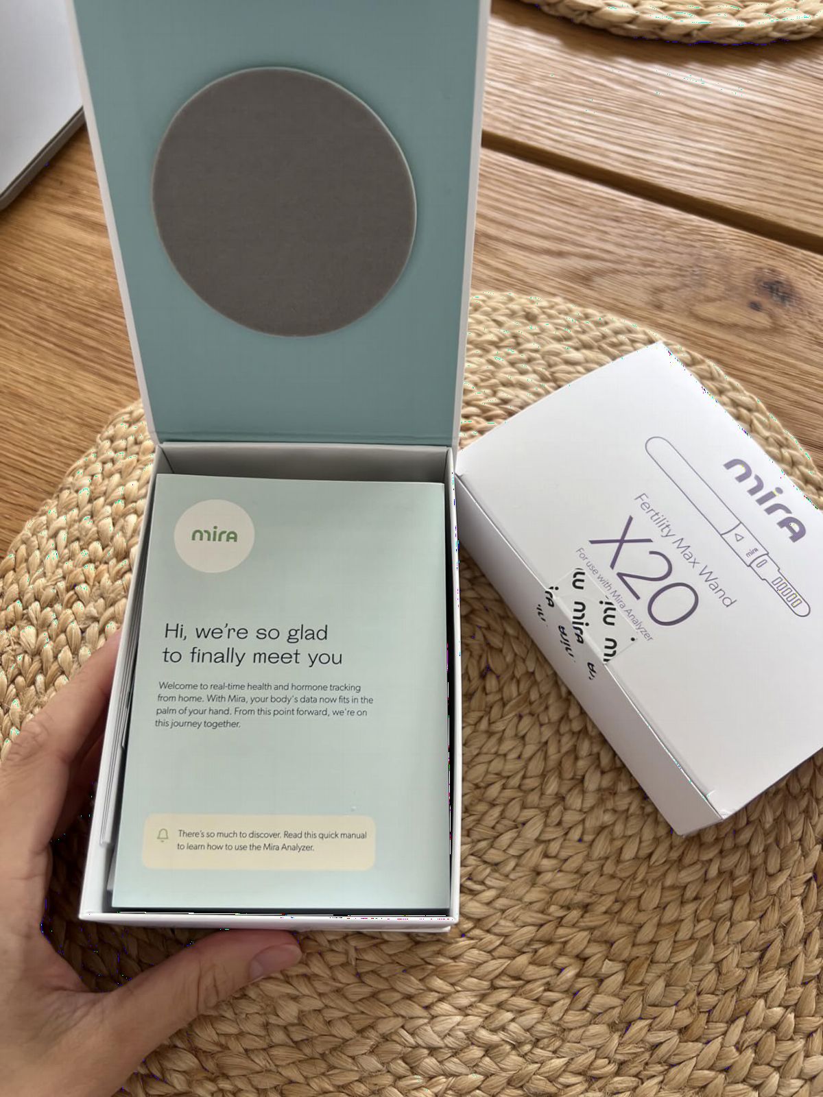 Mira Fertility MAX Ovulation Predictor Kit for Women, with 20 Ovulation Test Sticks, Digital Ovulation Tracker & Easy to Use Mira App, Monitor PdG, LH & E3G at Home, Individual Ovulation Test Strips customer photo 1