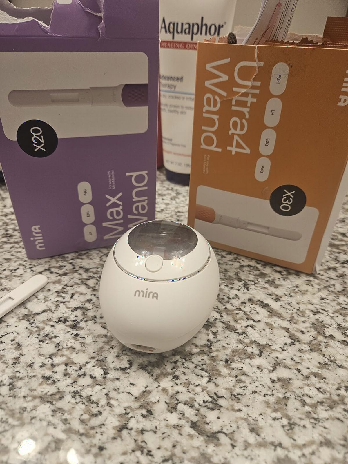 Mira Fertility MAX Ovulation Predictor Kit for Women, with 20 Ovulation Test Sticks, Digital Ovulation Tracker & Easy to Use Mira App, Monitor PdG, LH & E3G at Home, Individual Ovulation Test Strips customer photo 2