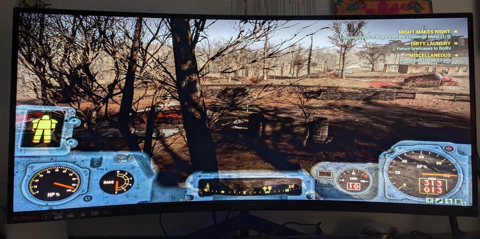Sceptre 34-Inch Curved Ultrawide WQHD Monitor 3440x1440, up to 180Hz/165Hz, DisplayPort x2, 99% sRGB, 1ms, Built-in Speakers (C345B-QUT168) customer photo 2