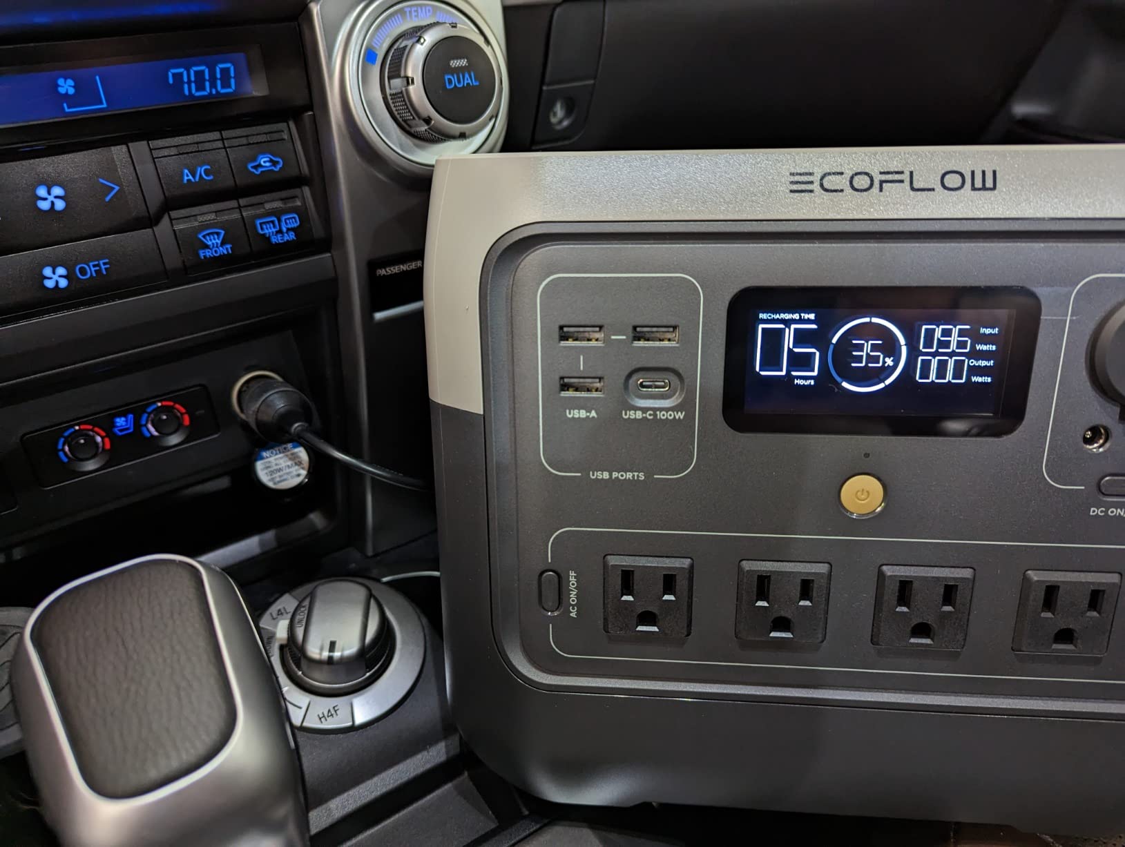 EF ECOFLOW Portable Power Station RIVER 2 Pro, 768Wh 800W customer photo 1