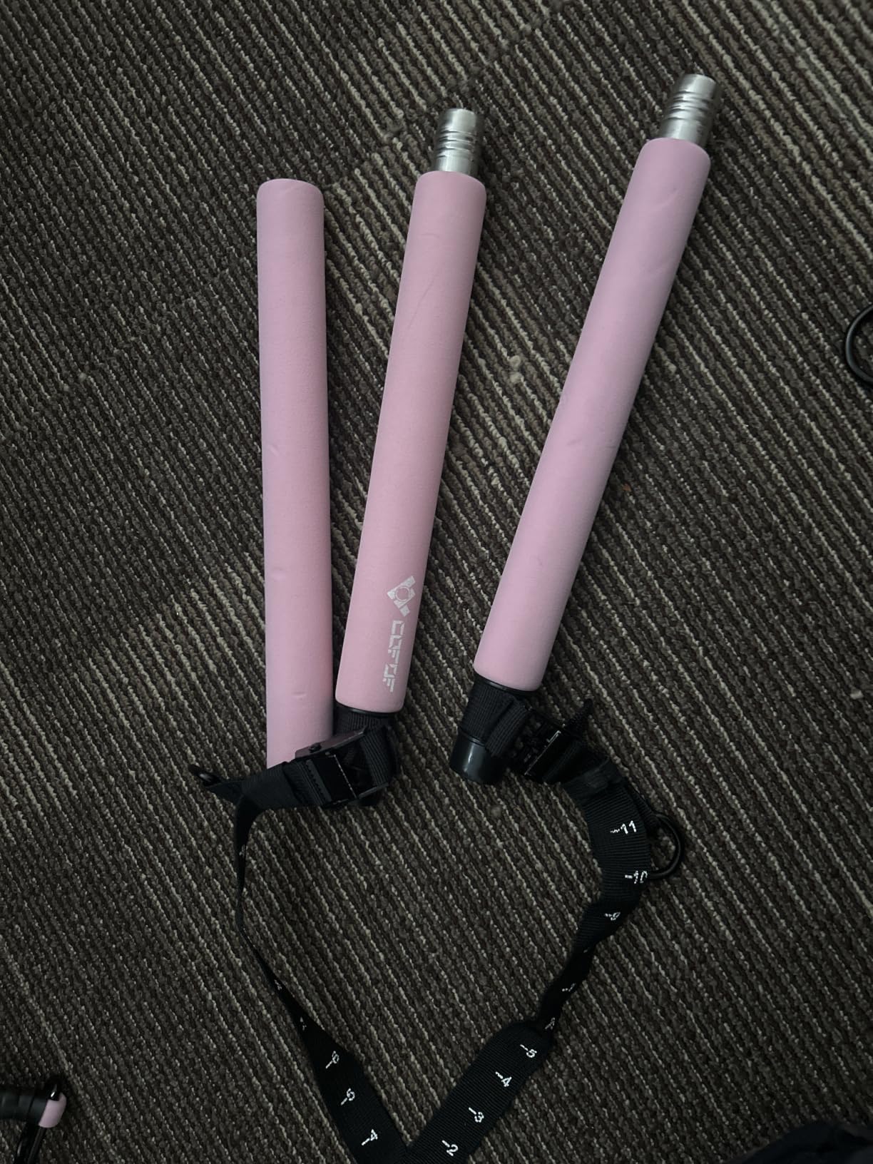 Pilates Bar Kit with Resistance Bands, Multifunctional Yoga Pilates Kit customer photo 1