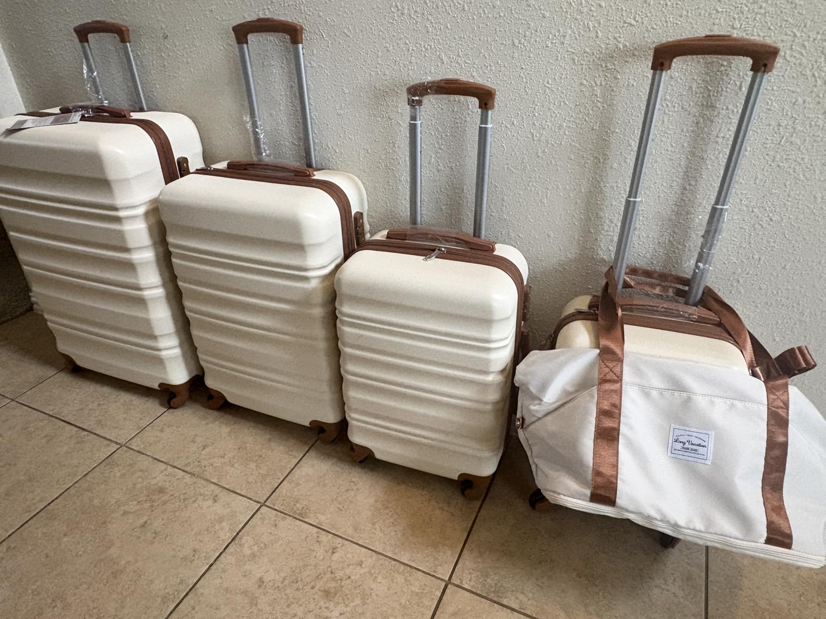 Luggage Sets, 6 Piece, Hardshell Suitcase with Spinner Wheels customer photo 1