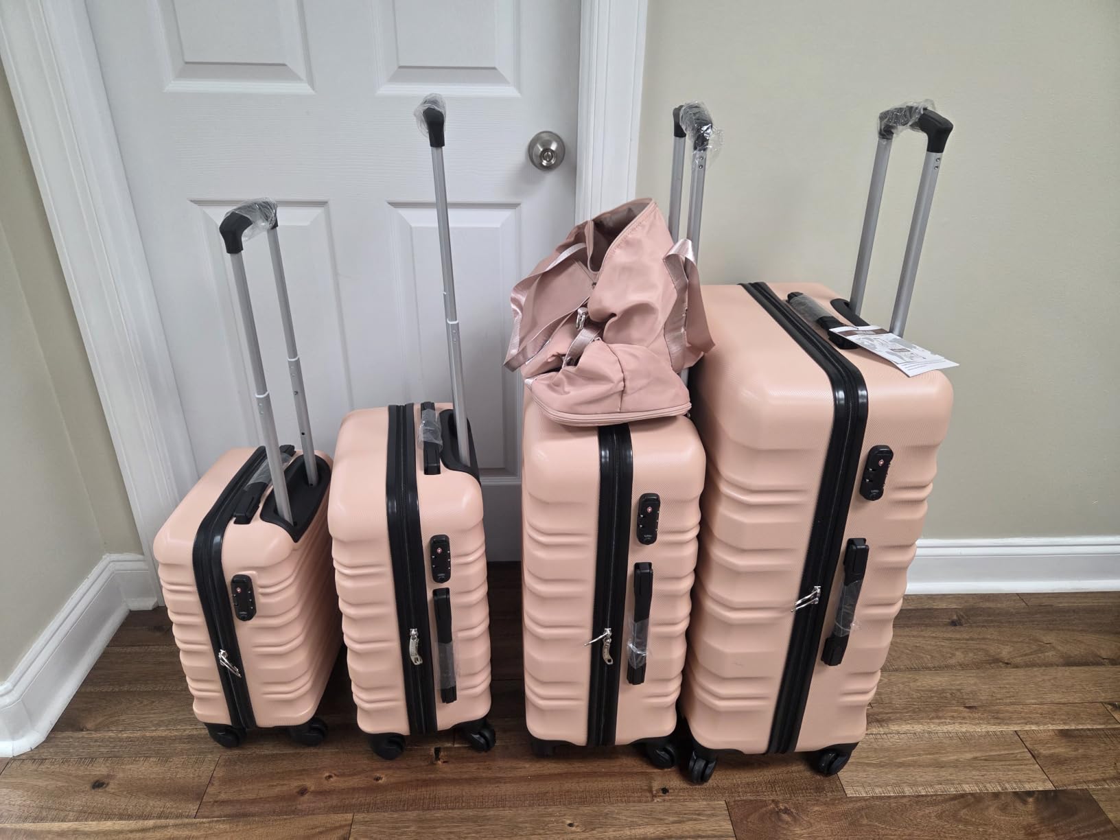 Luggage Sets, 6 Piece, Hardshell Suitcase with Spinner Wheels customer photo 2