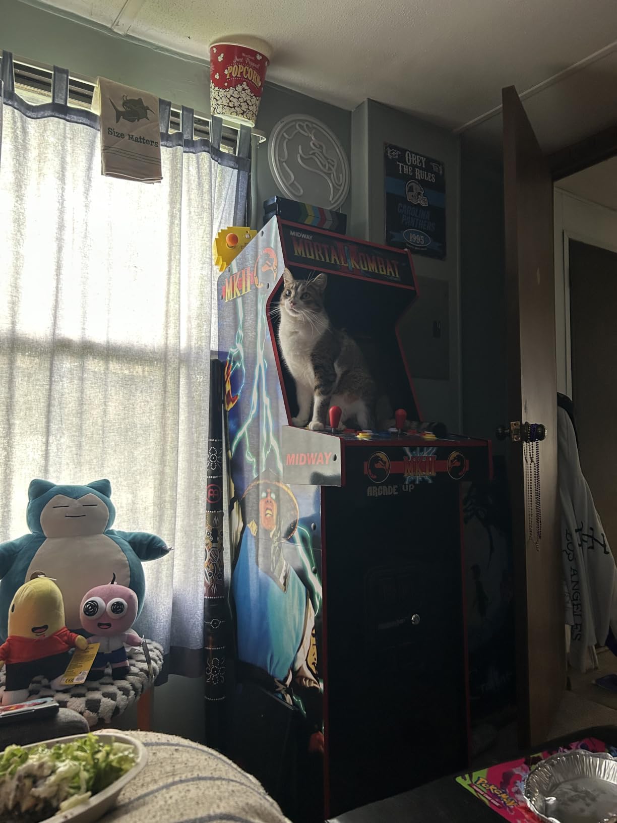 ARCADE1UP Mortal Kombat II Deluxe Arcade Machine, 14 Games | Gaming Cabinet with Real Feel Joysticks and Buttons, 17-Inch Color Screen customer photo 2