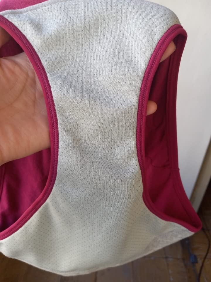 POKARLA Women's High Absorbency Period Cotton Underwear Heavy Flow Leakproof Panties(Regular&Plus Size) customer photo 1