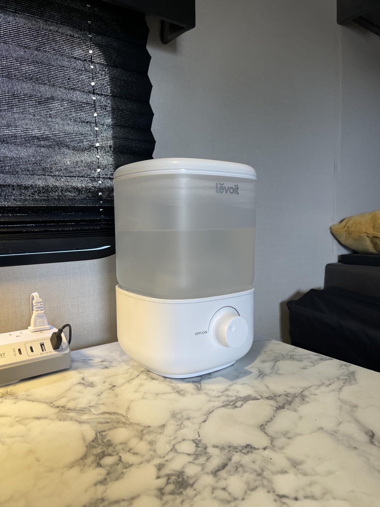 Levoit 3L Dual 200S Smart Humidifiers for Bedroom, Top Fill, Quiet | Customize Humidity with Humidistat, Essential Oil Diffuser, Timer, APP & Voice Control customer photo 1