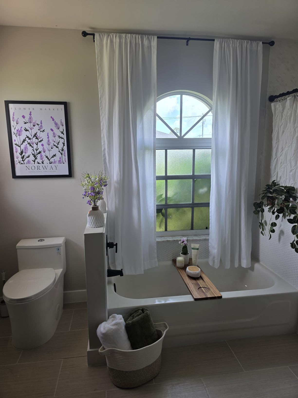 Premium Nature Shed Bathtub Tray for Freestanding Bath | Large & Thick 35