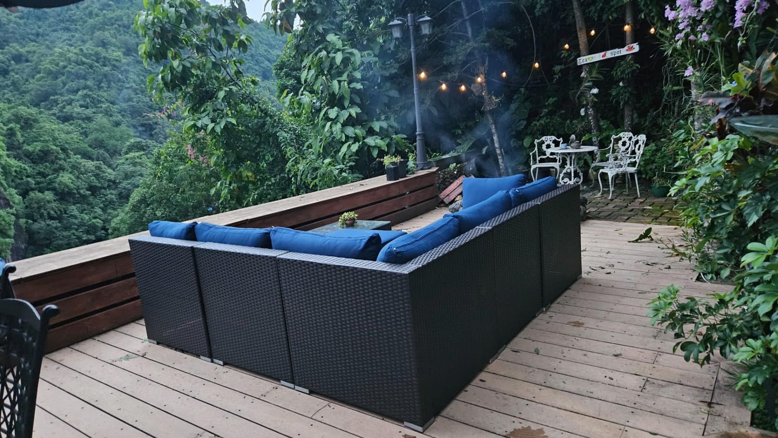 NICESOUL 8 Person Outdoor Patio Furniture Set, Extra Large Wicker Sectional Sofa with Ottoman, All-Weather Wide and Deep Seating Conversations for Outside Garden, 29.3'' High Back Comfy Couches,Grey customer photo 1