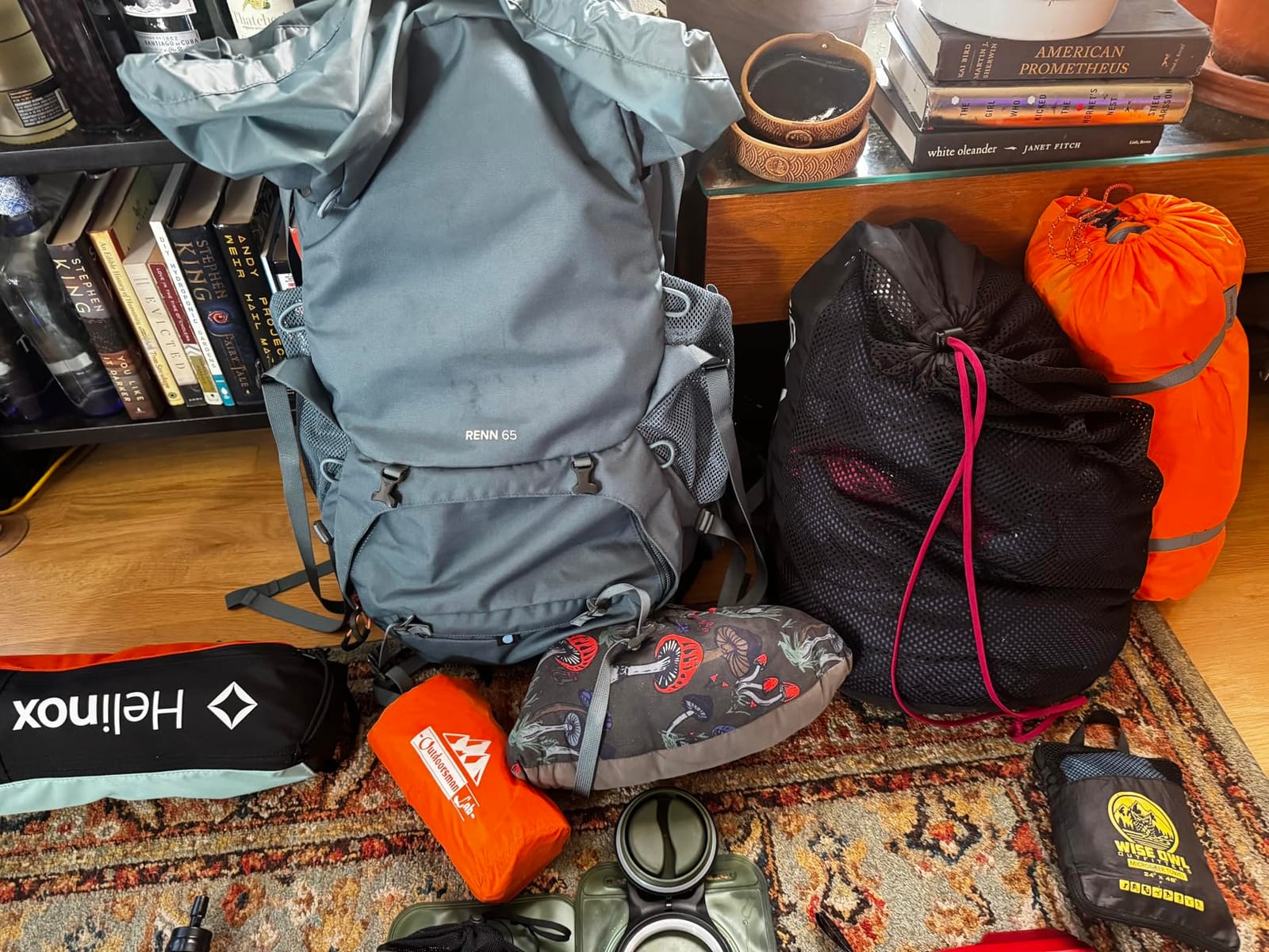 Osprey Renn 65L Women's Backpacking Backpack, Blue OS customer photo 2