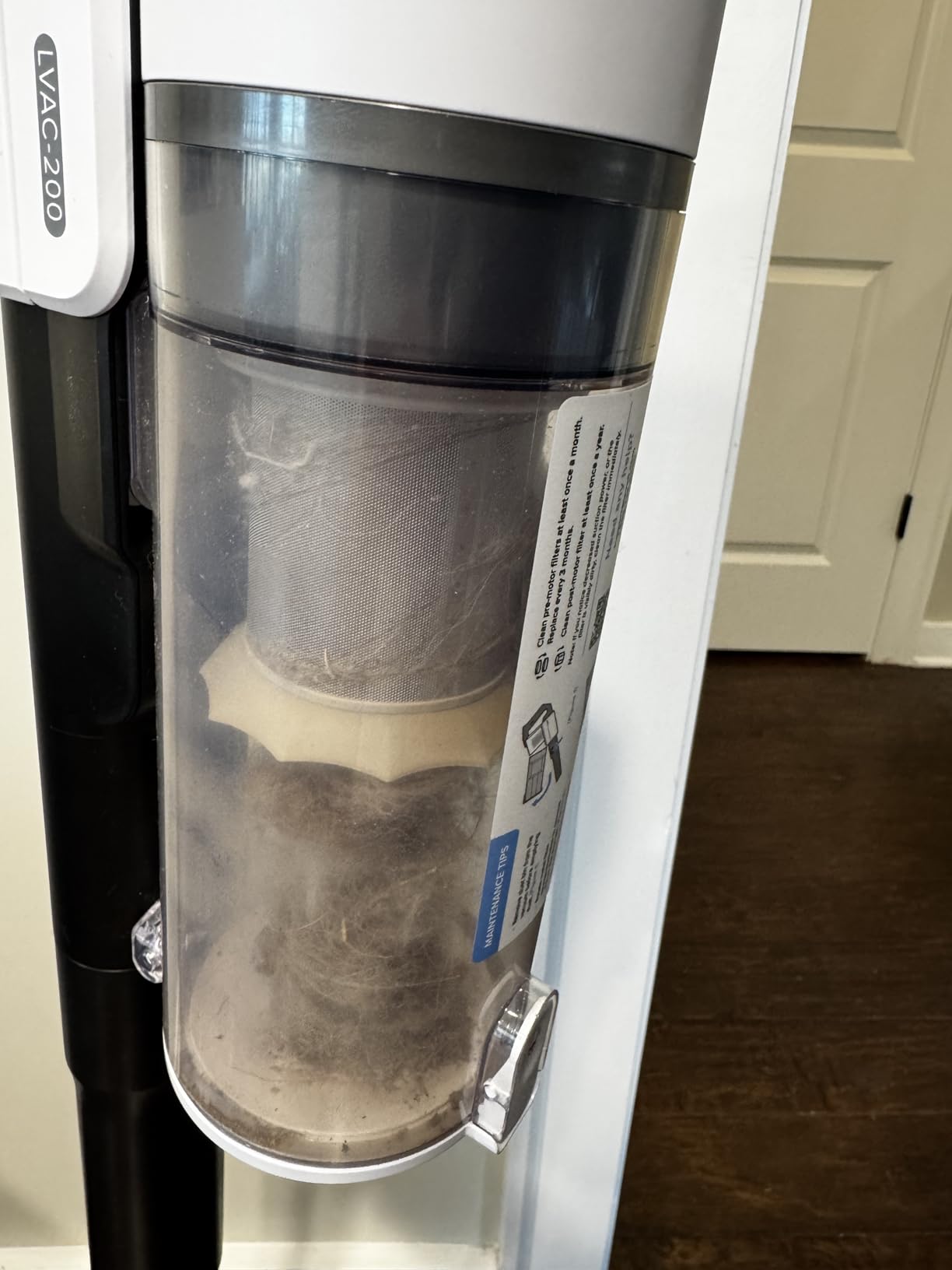 LEVOIT Cordless Vacuum Cleaner, Stick Vac with Tangle-Resistant Design, Up to 50 Minutes, Powerful Suction, Rechargeable, Lightweight, and Versatile for Carpet, Hard Floor, Pet Hair, LVAC-200 customer photo 1