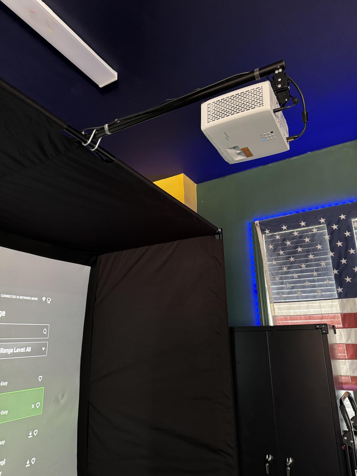 SkyTrak Golf Simulator Studio Pro Package Launch Monitor, Metal Protective Case, Enclosure, Simulator Software, Hitting Mat, Projector and Ball Tray - Improve Your Game from Home customer photo 2