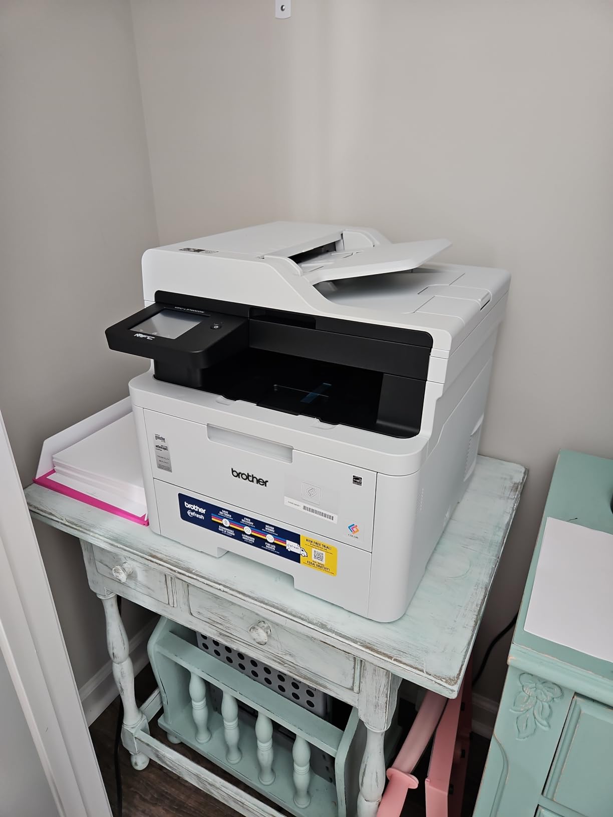 Brother MFC-L3720CDW Wireless Color Laser Printer with Scanner, Copier and Fax customer photo 2