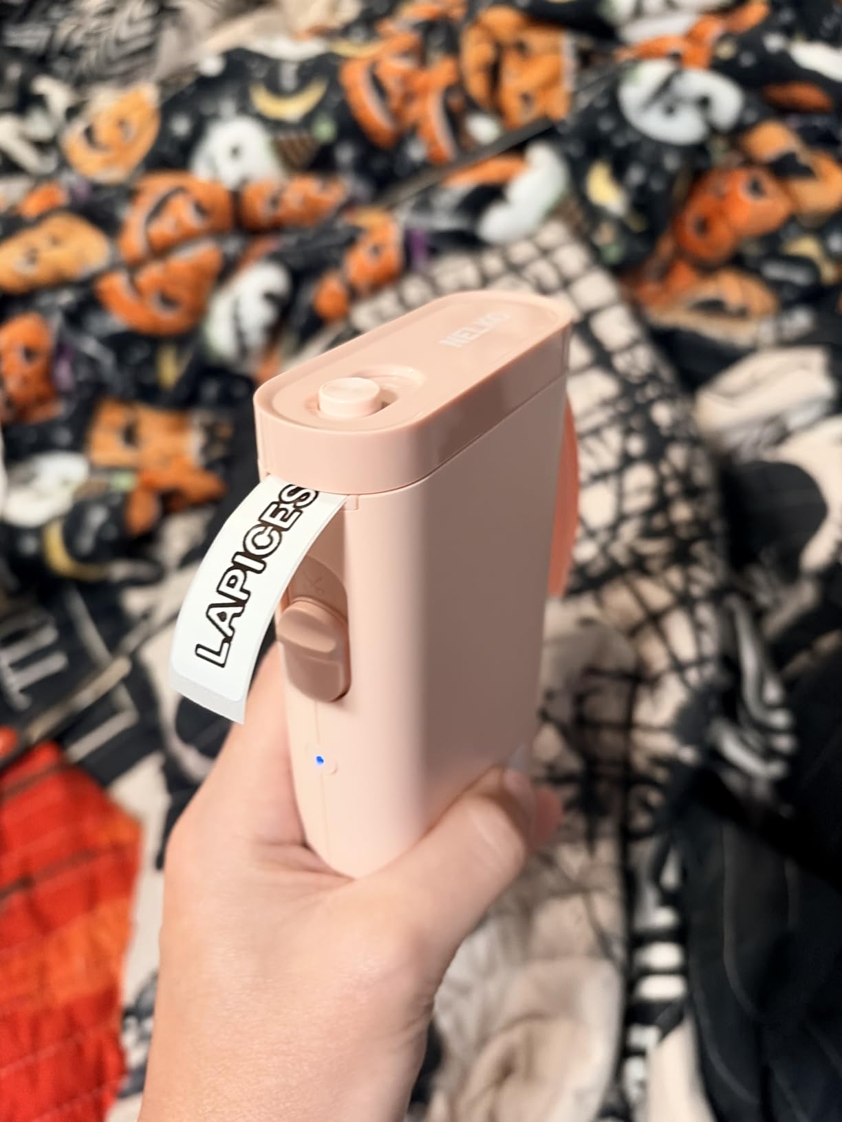 Nelko P21 Label Maker Machine with Tape, Bluetooth Label Printer, Pink | Creative App & Multiple Templates, Inkless Printing, Built-in Cutter, Ideal for School, Teacher Supplies, Office, and Home customer photo 2