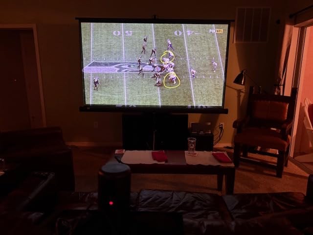NEBULA Capsule 3 Portable Projector, Netflix-Certified, 2.5H Battery, Google TV, 1080p customer photo 2