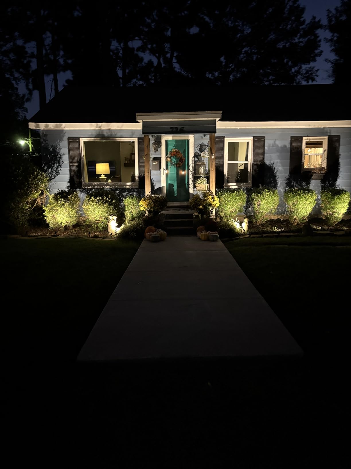 SUNVIE All-in-One Low Voltage Landscape Lighting Kit, Dusk to Dawn, 8 PCS | 3000K LED Low Voltage Landscape Lights, IP65 Waterproof, 3W Aluminum Landscape Spotlights for Yard Garden Tree House customer photo 2