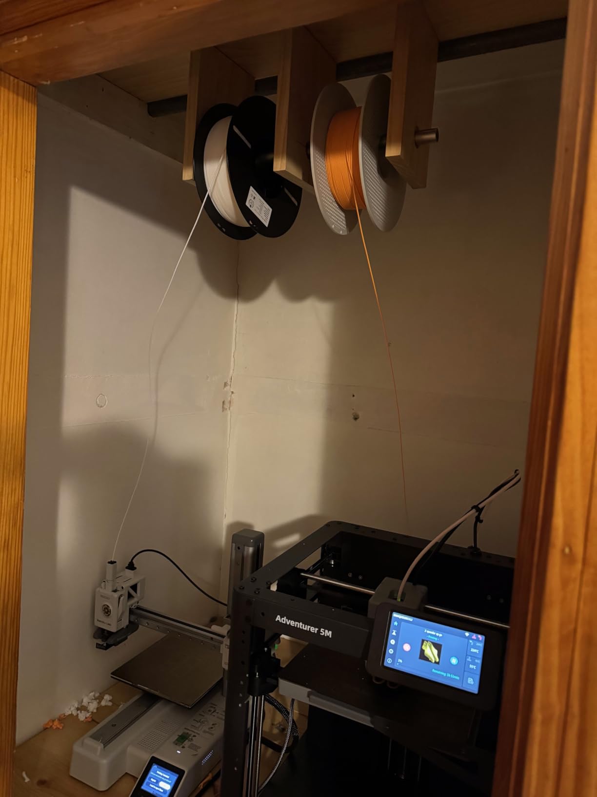 FLASHFORGE Adventurer 5M 3D Printer, Support Multi Materials, High Precision | 600mm/s Max Speed, CoreXY & Auto Bed Leveling, 280°C Direct Extruder, 3s Detachable Nozzle, Effective Cooling, 220x220x220mm customer photo 2