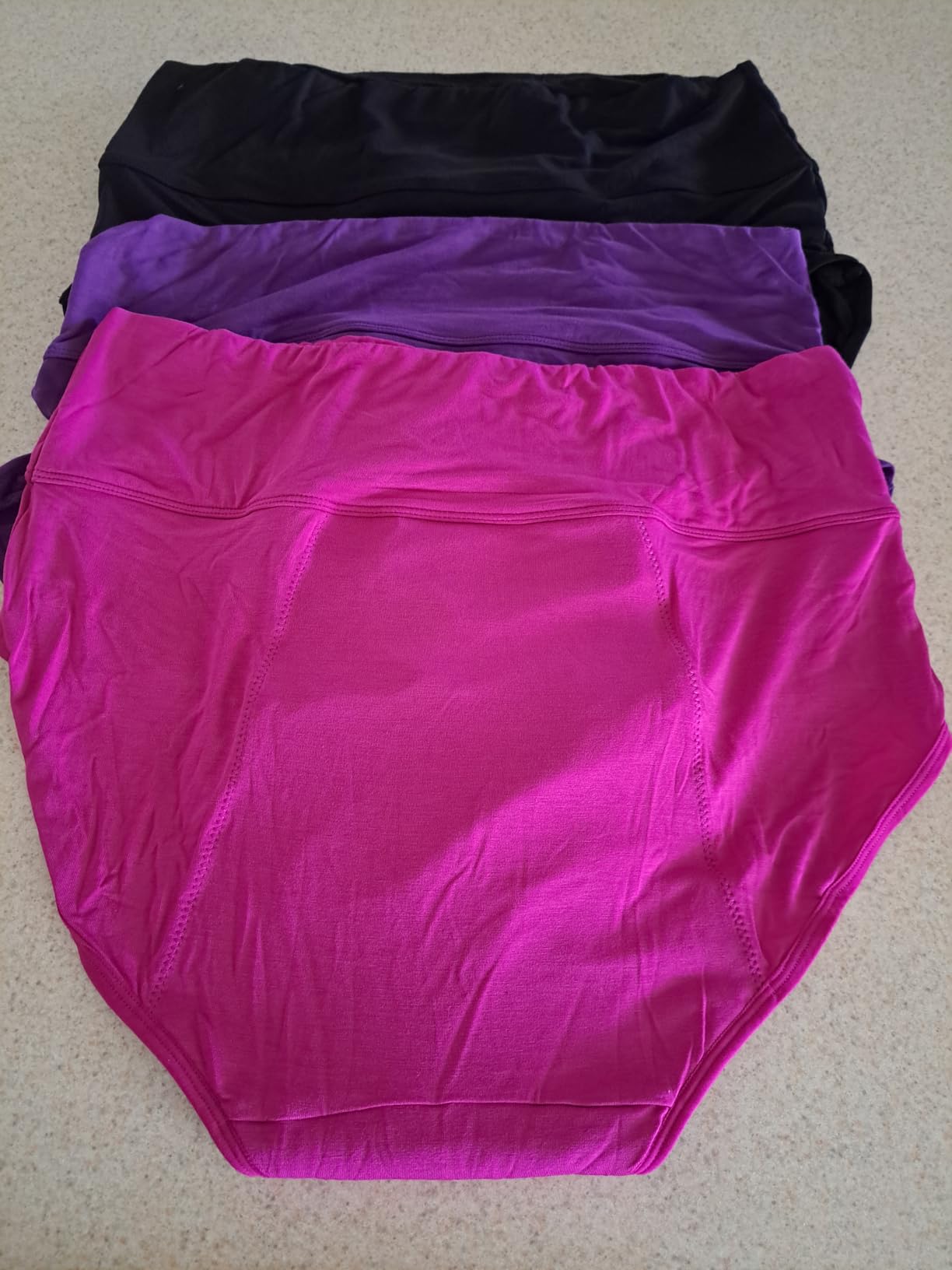 ECO PERIOD Heavy Flow Period Underwear for Women Leakproof Period Panties | Menstrual Underwear for Teen, All-Day Long - Overnight Protection, Women's Postpartum High Waist Brief, Absorb up to 50ML customer photo 1