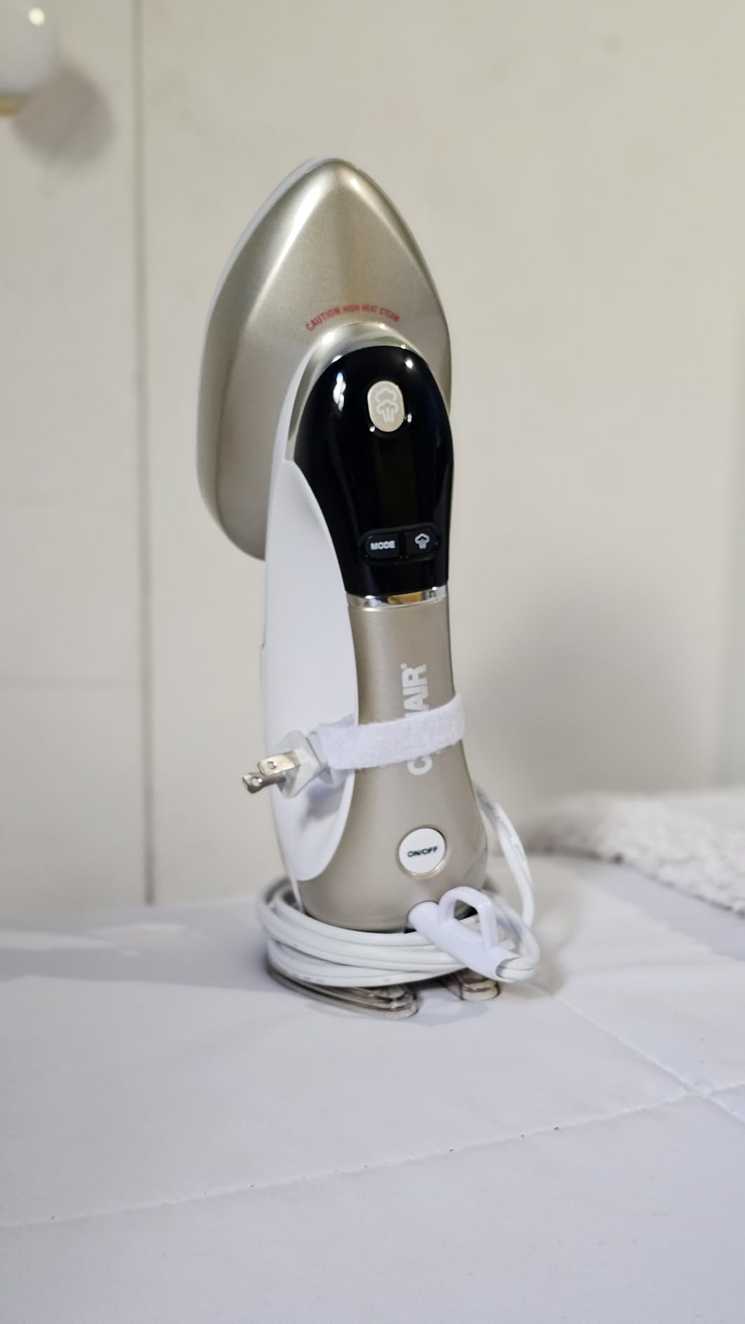 Conair 2-in-1 Steamer & Iron | Gentle temperature setting customer photo 1