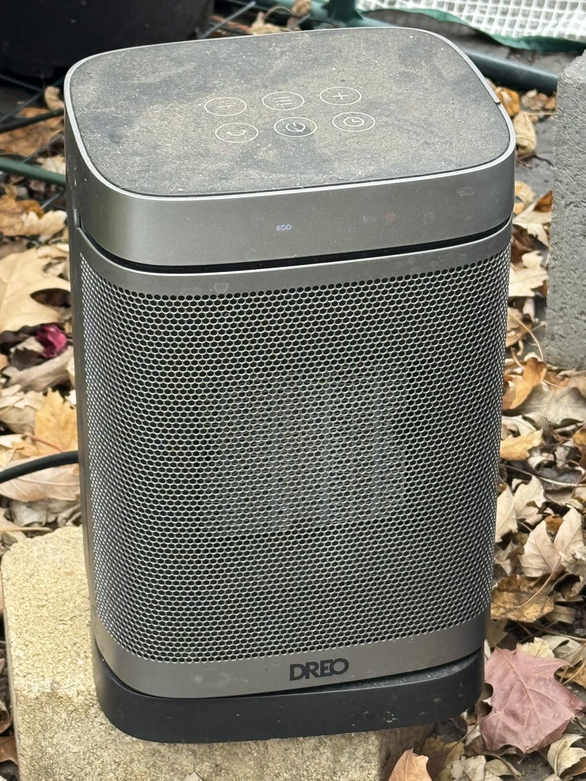 DREO Space Heater, Portable Electric Heaters for Indoor Use wite ECO Mode | Thermostat, 70°Oscillation, Remote, 12H Timer, 5 Modes, Safe Quiet Room Heater for Bedroom, PTC Ceramic Heater for Office customer photo 1