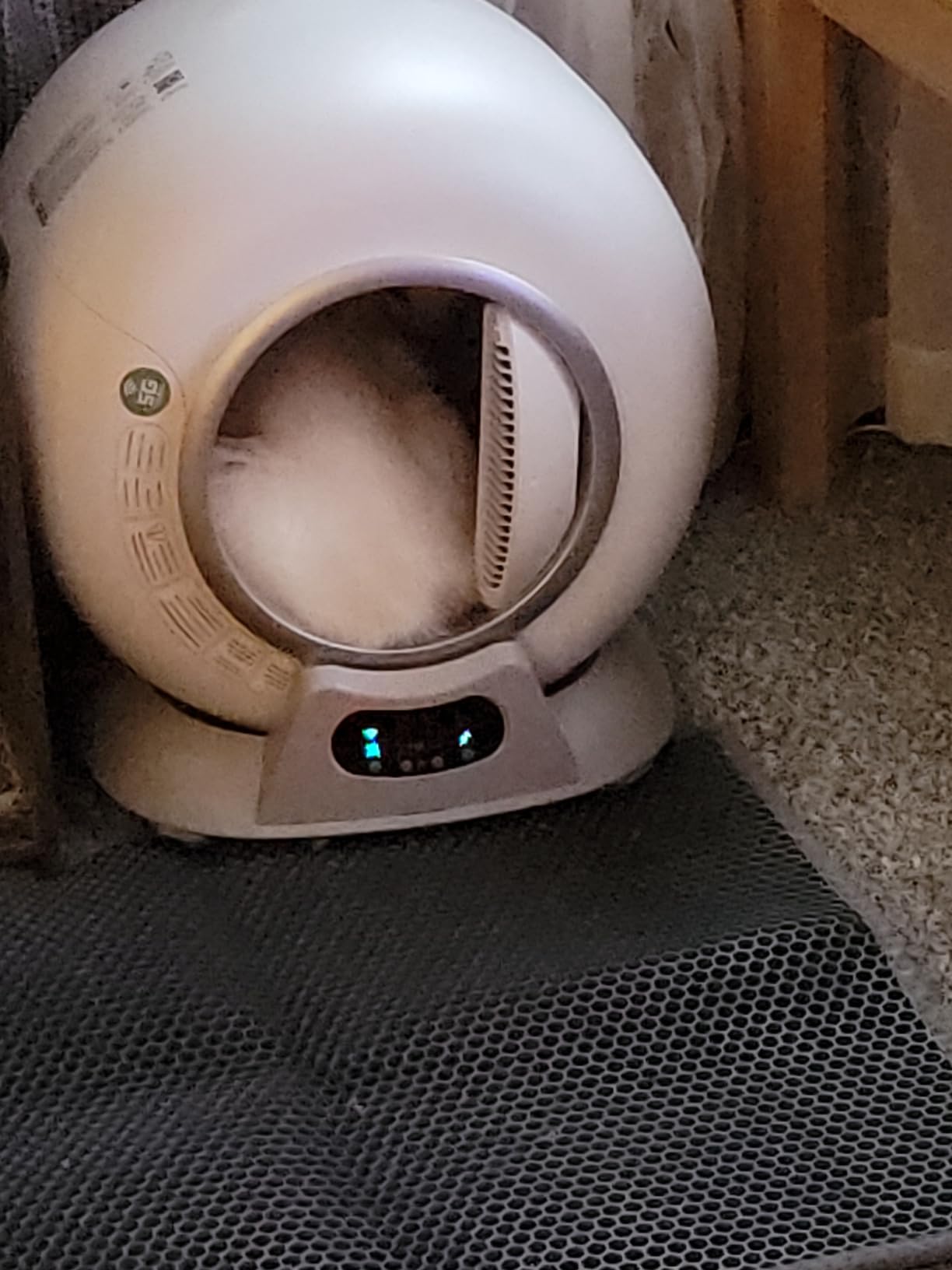 Petcove PurrTek Automatic Litter Box Self Cleaning 5GHz Wi-Fi, Odor Control | Quiet Operation with App Sealed Waste Bin, Advanced Safety Sensors, Auto Smart Self Cleaning Cat Litter Box for Multiple Cats customer photo 2