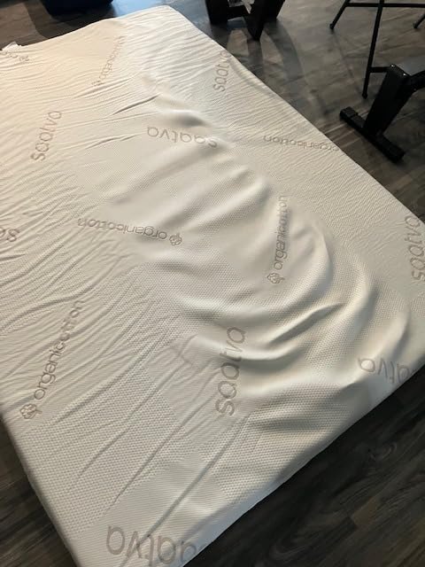 Saatva Graphite Memory Foam Mattress Topper | 3