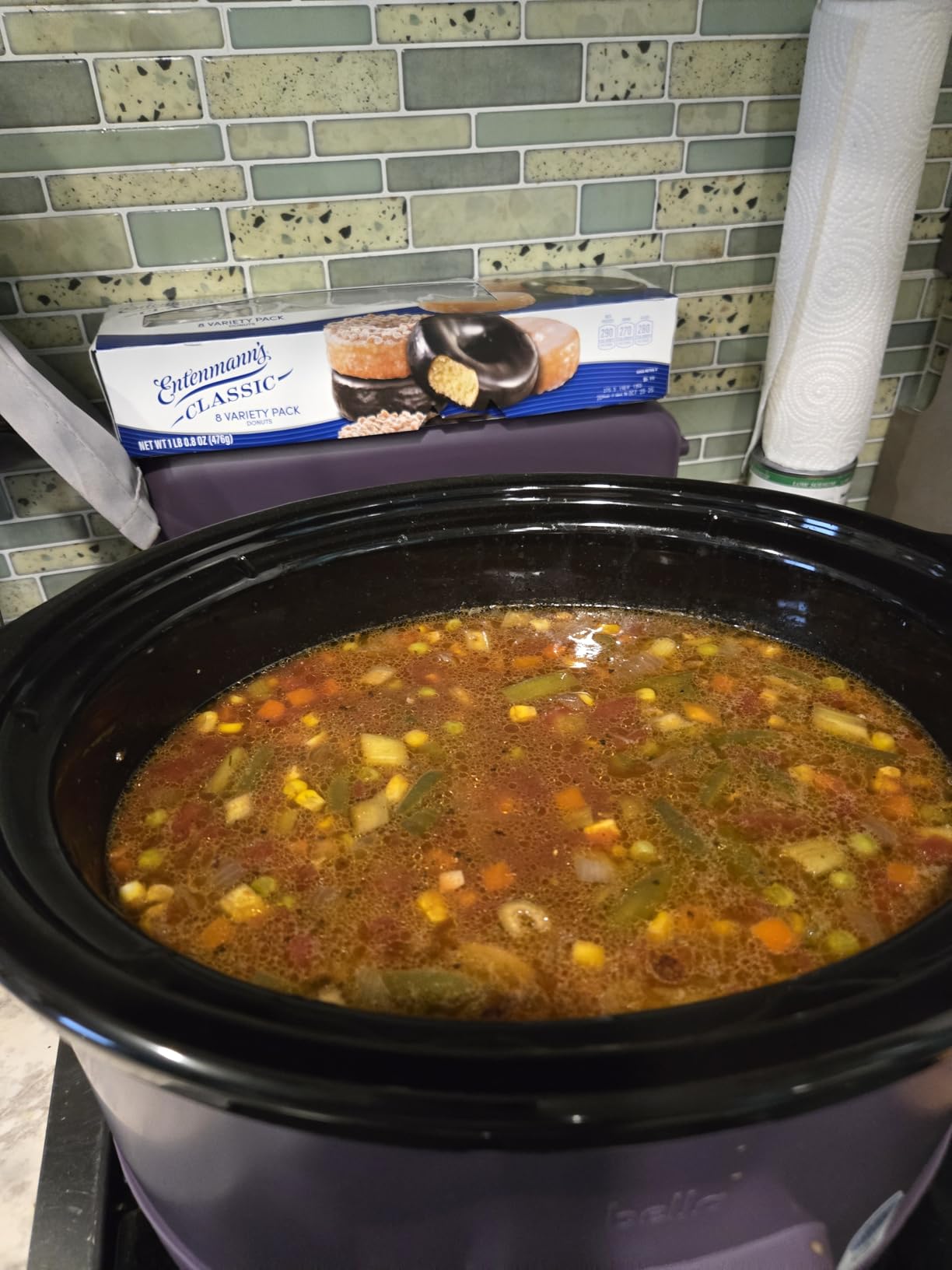 bella SAVOR 6qt Programmable Non-Toxic Slow Cooker, Oatmilk customer photo 1