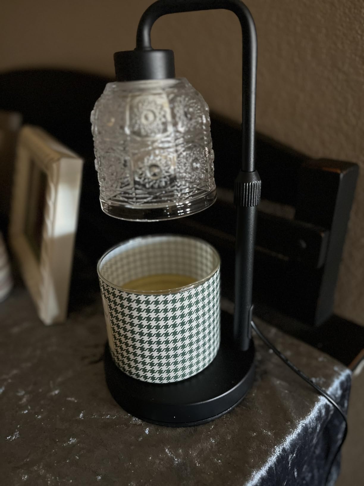 Candle Warmer Lamp with Timer Dimmable, Adjustable Lamp Candle Warmer customer photo 1