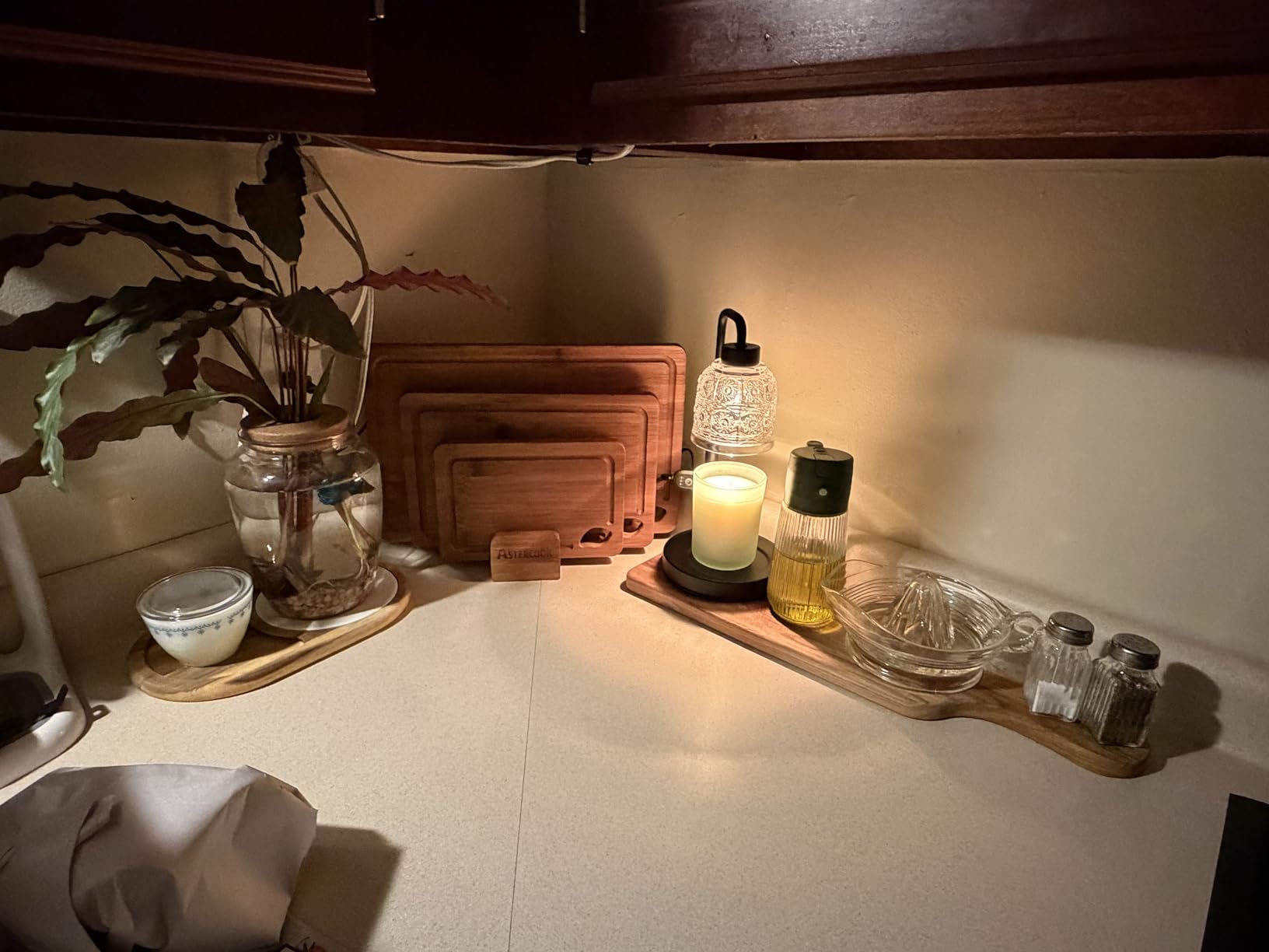 Candle Warmer Lamp with Timer Dimmable, Adjustable Lamp Candle Warmer customer photo 2