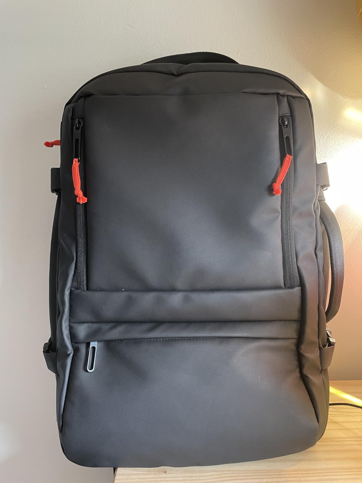 Rcrirth Carry On Travel Backpack Flight Approved for Men Women, Black | Expandable, Business Weekender Bag, 40L, Suitcase Backpack Luggage customer photo 1