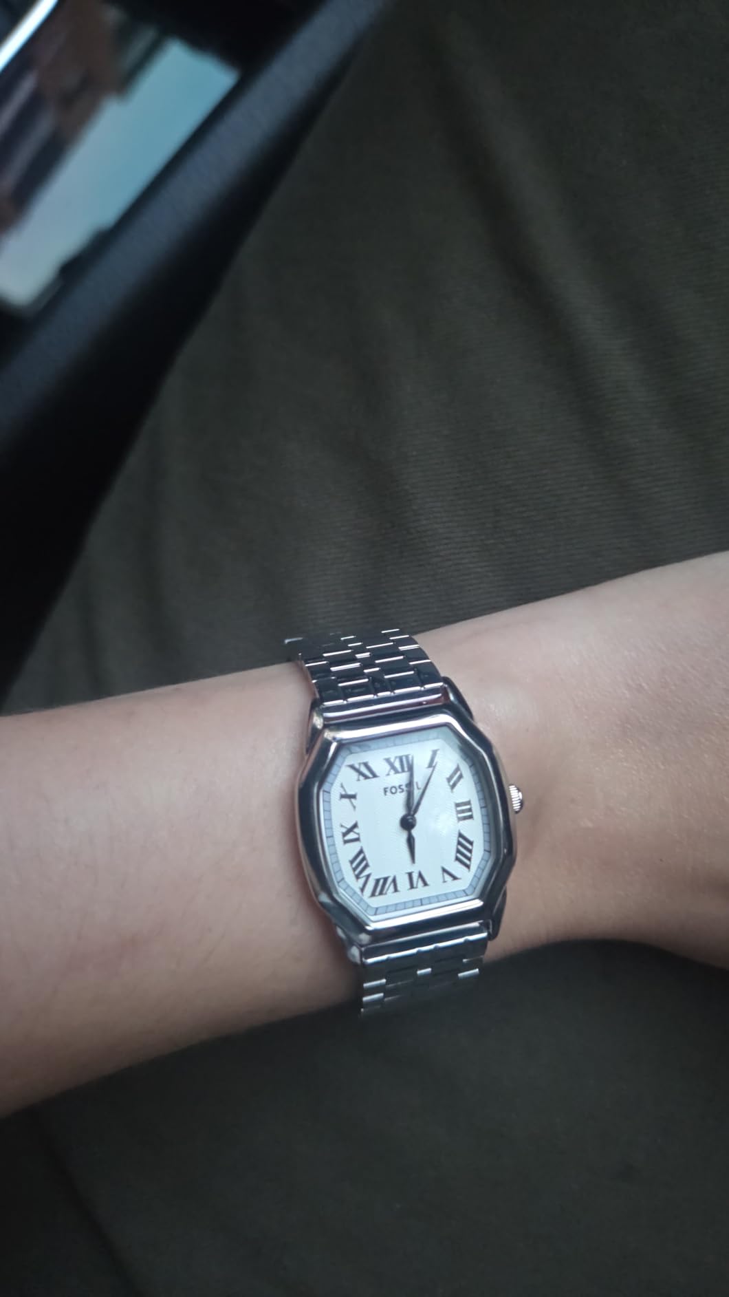 Fossil Women's Watch, Harlow Three-Hand Stainless Steel Bracelet Watch for Women customer photo 2