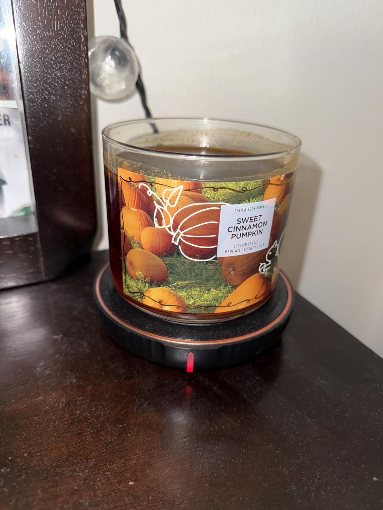 HouseGem Large Candle Warmer Plate - Coffee Cup Mug Warmer for Desk, Candle Melter customer photo 2