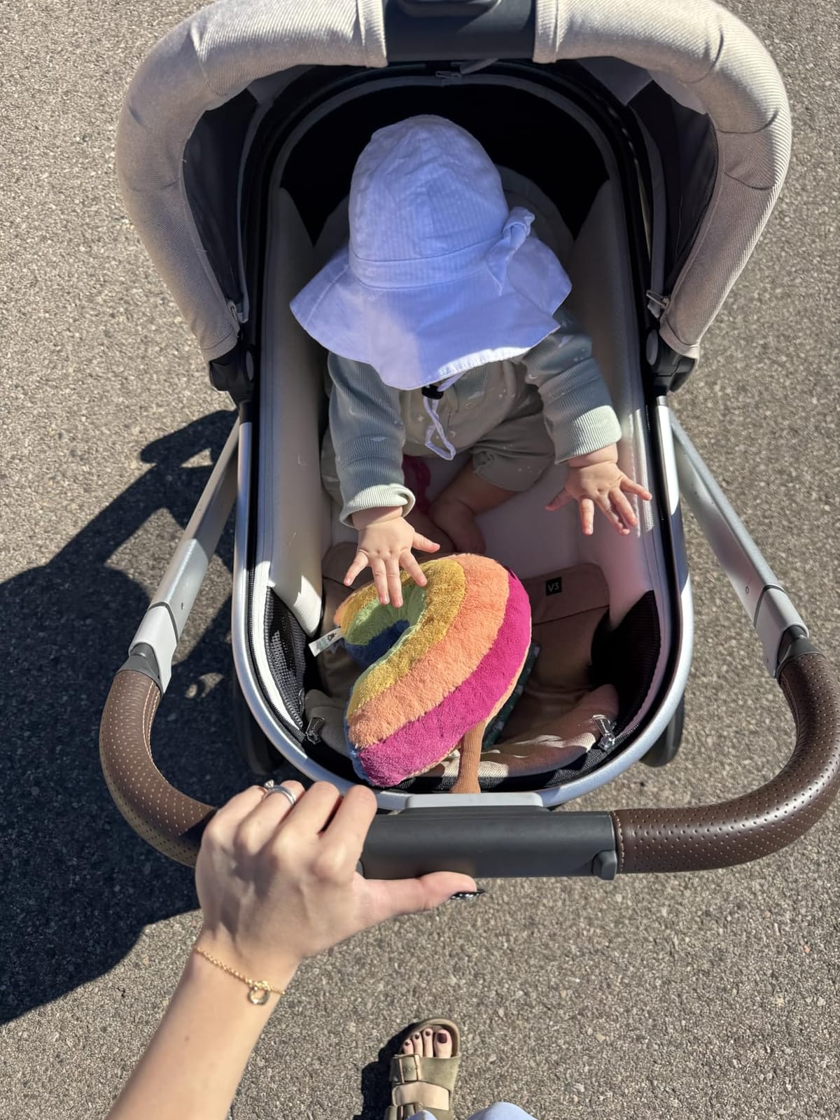 UPPAbaby Vista V3 Convertible Single-to-Double Stroller - Savannah | One stroller that grows with your family, from one child to three customer photo 2