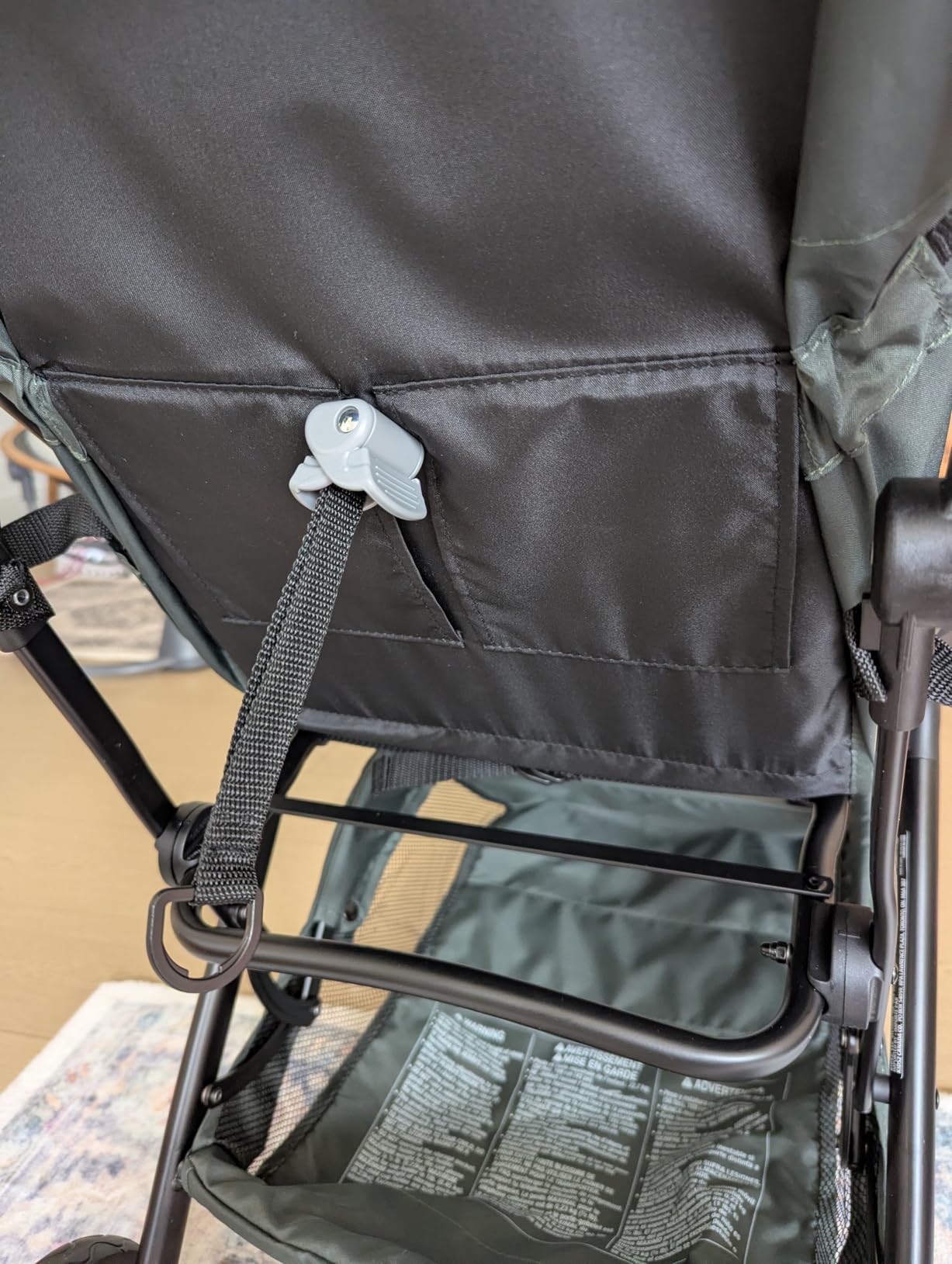 Ingenuity 3Dquickclose CS+ Compact Fold Stroller - Lightweight Stroller with Oversized Canopy, Extra-Large Storage and Compact Fold, Forest customer photo 1