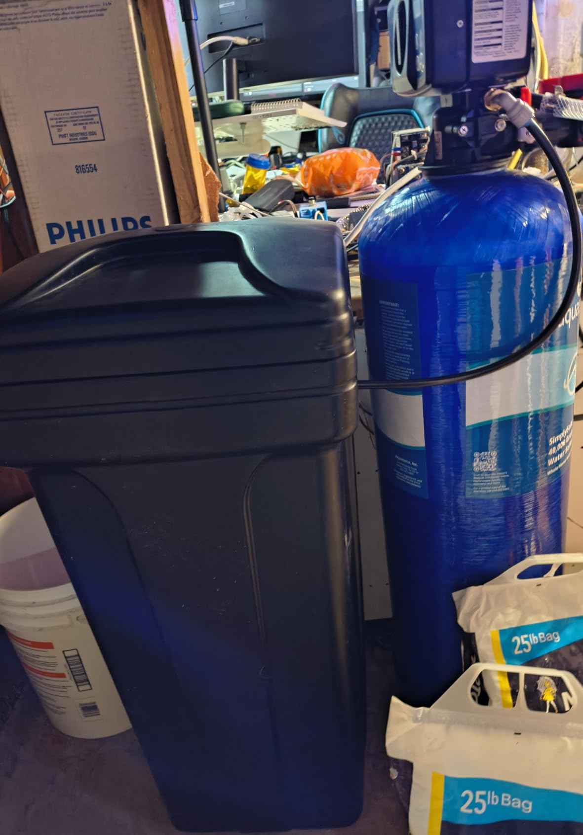 Aquasana SimplySoft Whole House Water Softener | 40K Grain | Hard Water Reduction | 15.5 GPM | Metered Regeneration | Salt-Saving Efficiency customer photo 1