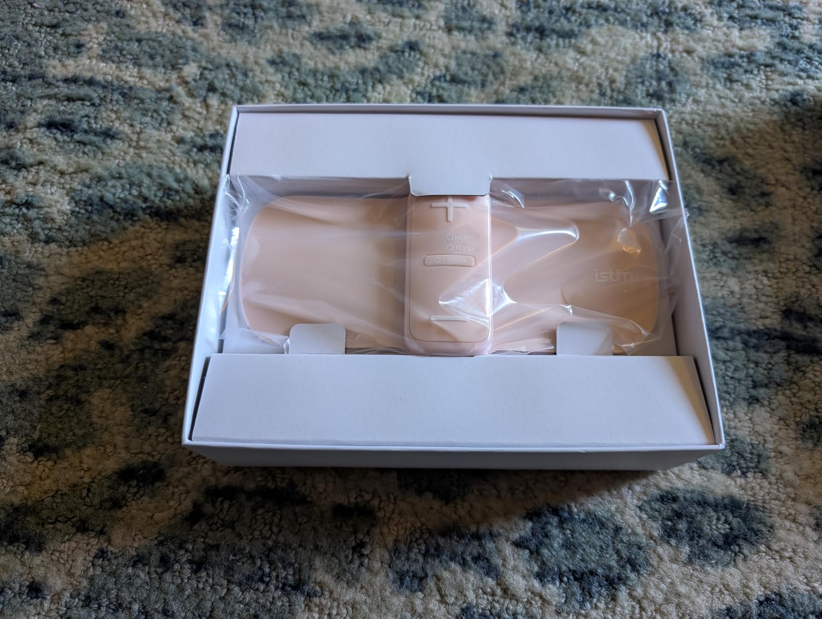 iStim S1 Wireless TENS Unit for Menstrual Relief - Period Pain Relief Device for Period Cramps and Back Pain, TENS Machine with Heat, Rechargeable Drug-Free TENS Massager with Japanese Gel Pads customer photo 1