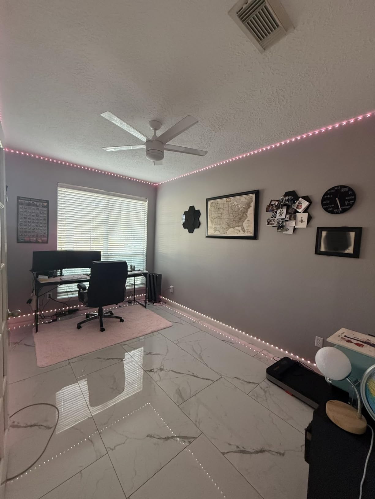 DAYBETTER Smart WiFi Led Lights, 50 FT RGB Led Strip Lights Compatible with Alexa and Google Assistant, App Voice Remote Control Music Sync Color Changing LED Strip Lighting for Bedroom Room Decor customer photo 2