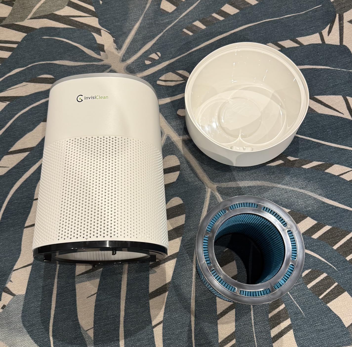 Air Purifier and Humidifier Combo All in One for Bedroom - Quiet 2 in 1 Smart Air Humidifier and Purifier for Home - Use Year-round for up to 1100 sq ft - InvisiClean AquaNova customer photo 2